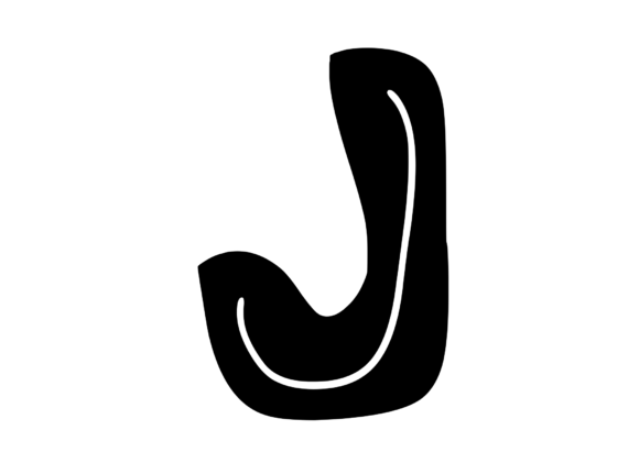 Funky Bold Skeleton Letter J Embroidery Review
