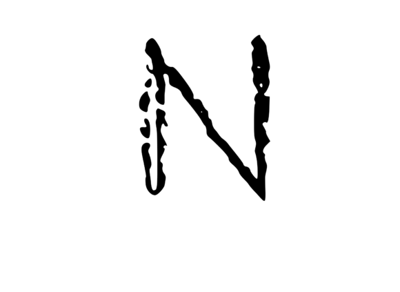 Scratched Mono Textured N: A Designer’s Take on a Unique Embroidery Asset